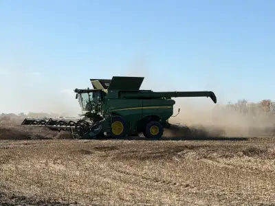 2016 S680 power fold hopper, 650 duals, advanced power cast chopper, active concave, sunnybrook conc...