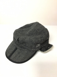 Wool winter cap with ear flaps_size M_new condition_$10