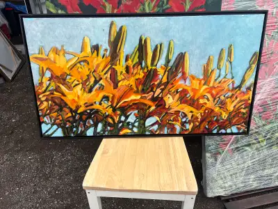 Lily Field Oil Painting, View more