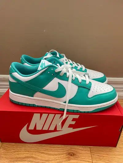 Nike Dunk Low Retro (White/Clear Jade-White) Men’s Size 11 BNIB, View more