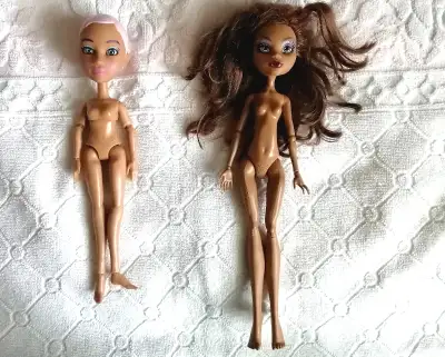 BRATZ DOLLS MOVABLE JOINTS WITHOUT CLOTHING, View more