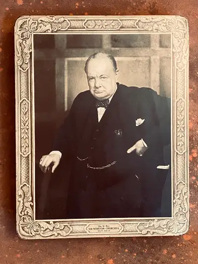 Vintage Winston Churchill Buscuit Tin, View more