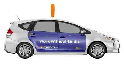 Advertise on car, View more
