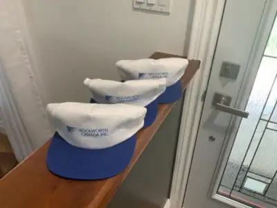 Woolworth Canada memorabilia, 3 new hats, View more