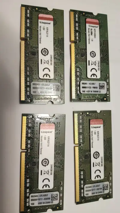 Memory card: Kingston 4GB RAM DDR3, View more