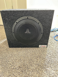 10” JL sub and Amp 