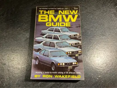 The New BMW Guide by Ron Wakefield (Modern automotive series) The author fully covers BMW's history...