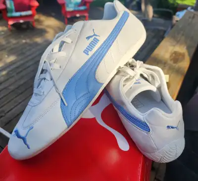 PUMA Speed Cat White Smooth Genuine Leather. Size 11.5 (no other sizes). REDUCED$ Never worn. Pick u...