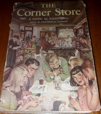 1953 The Corner Store Albert Idell HCDJ Book