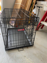 Kong dog crate with divider 
