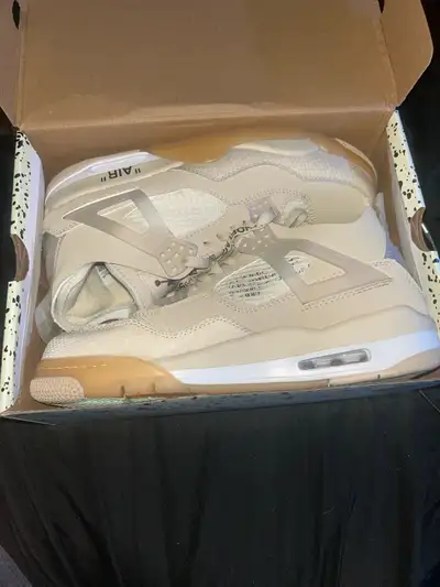 Offwhite Jordan 4s, View more