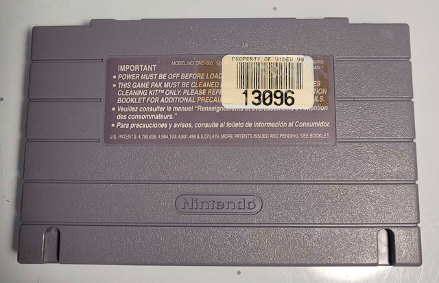 Beauty & The Beast SNES in Older Generation in Barrie - Image 2