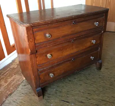 Antique chest of drawers, View more
