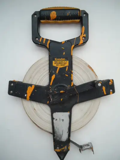 Komelon fiberglass measuring tape 60m, 200ft. tools etc, View more