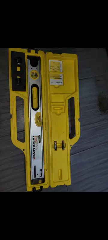Stanley Fat Max 2 foot laser level kit $125, View more