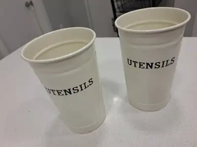 Stainless steel flower pots ×2, View more