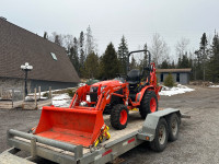 Kubota & Trailers for RENT 