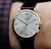 PATEK PHILIPPE CALATRAVA Vintage 18KT Gold watch-10250$