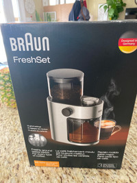Braun Fresh Set coffee grinder!