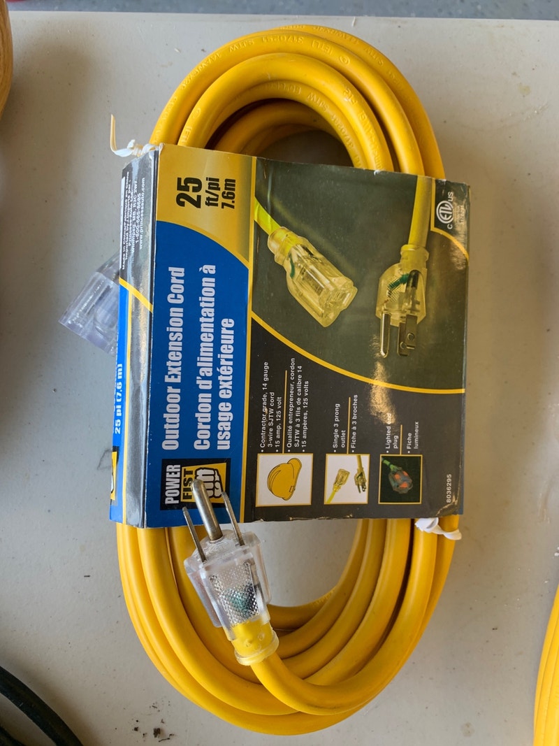25’ outdoor extension cord (new) Other Winnipeg Kijiji