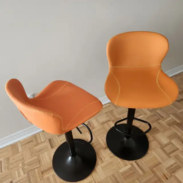 Bar Stools, Set of 2, Swivel Height Adjustable in Chairs & Recliners in City of Toronto - Image 5
