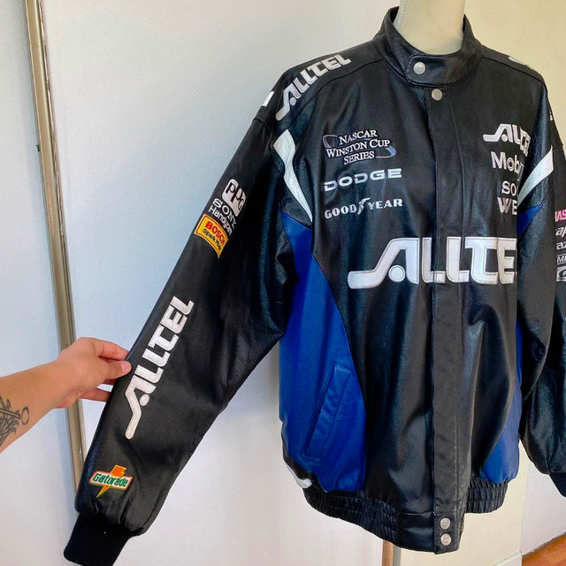 vintage chase authentics leather racing jacket in Men's in Oshawa / Durham Region