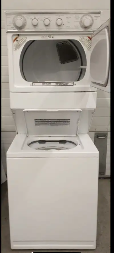 Frigidaire stacked washer dryer delivery available , View more
