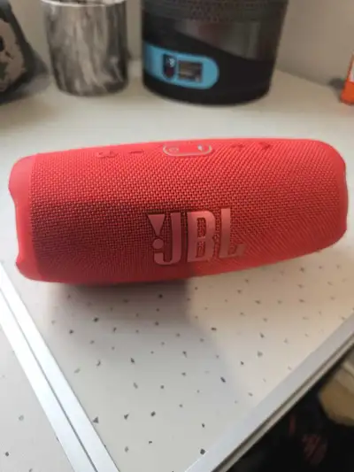 JBL Charge 5 Bluetooth Speaker - Red - Waterproof, View more