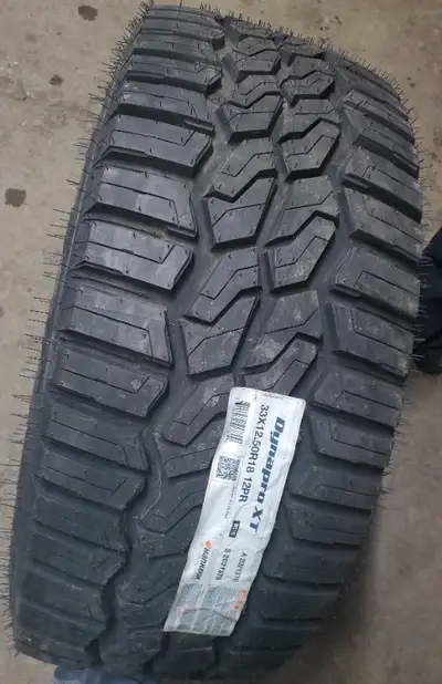 LT 33 / 12.50 R 18 LT33X12.50R18 12PR HANKOOK DYNAPRO XT RC10 ALL TERRAIN TIRES $280 each plus 13% H...