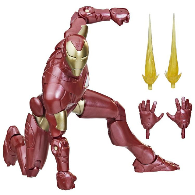 Marvel Legends Iron Man Extremis Figure Puff Adder BAF in Toys & Games in Trenton - Image 2