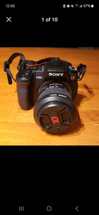 Camera Sony Alpha 300