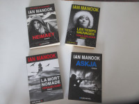 4 livres de Ian MANOOK Romans policiers Thriller Yeruldelgger