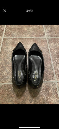 Ralph Lauren black loafers