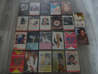 23 cassettes in fantastic condition please read description