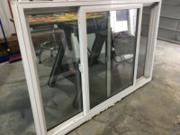 2 dual pane sliding windows