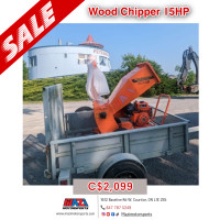  5" wood chipper, 15hp with E-start  / sale in Toronto 