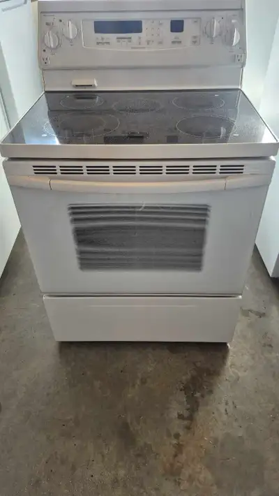 KitchenAid glass top stove with convection , View more