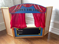 Wooden Tabletop Puppet Theatre
