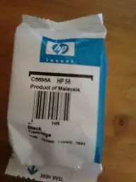 HP  black ink #56  cartridge, View more