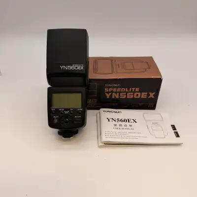 Yongnuo YN560EX Speedlite Camera Flash With Box & Manual , View more