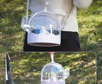 Small animal Hamster bird Carrier cage