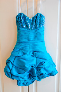 Blue Prom Dress Size 6