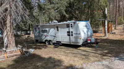 Description: This trailer has sat parked (and used 5-10 weekends a year) at our property for the pas...