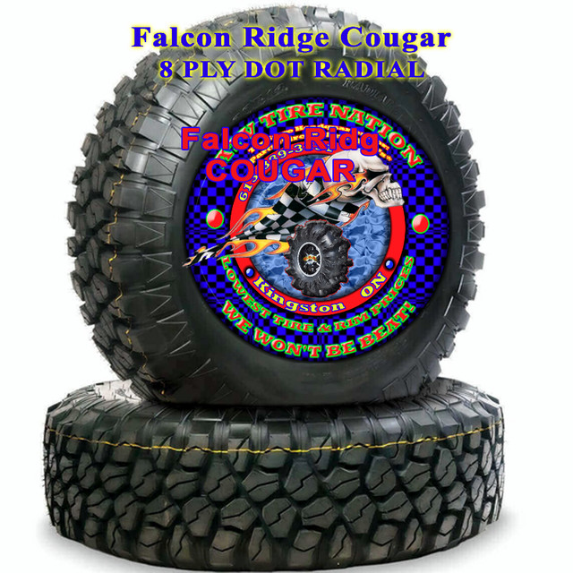 Cougar 32X10-15 8 ply DOT Radial $143ea ATV UTV Tires /INSTOCK in ATV Parts, Trailers & Accessories in Brockville - Image 2