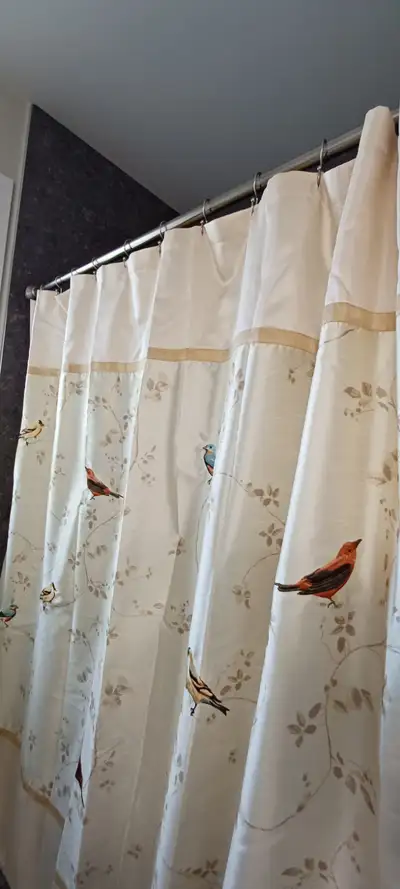 Shower Curtain & Cups/Soap Dispenser, View more