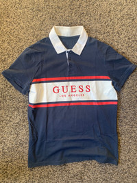 Men's Guess Polo shirt ( size extra small)