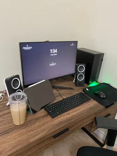 HP PAVILLION GAMING PC + GAMING MONITOR, View more