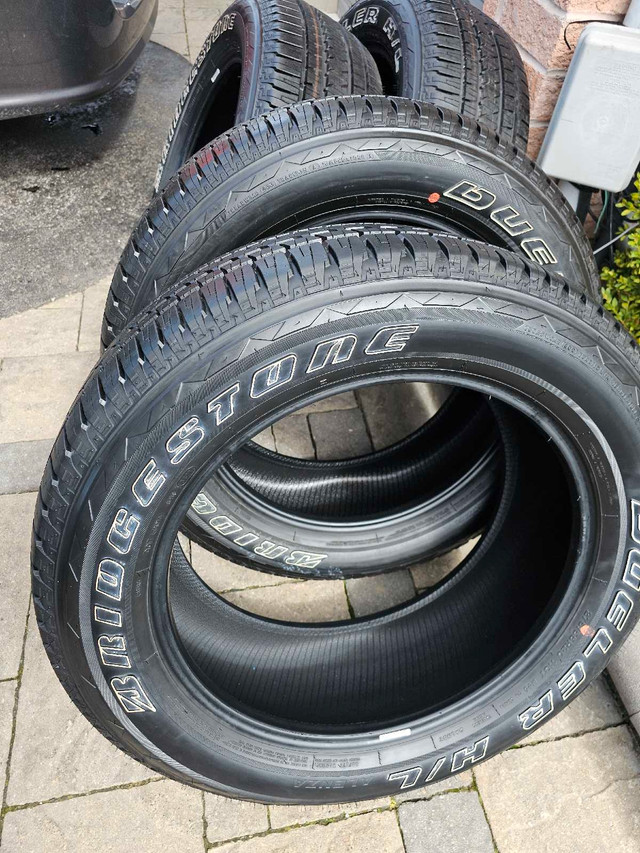 275/55/20 Bridgestone Duellers All Season Tires in Tires & Rims in Oshawa / Durham Region - Image 3