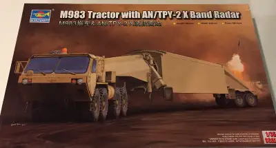 Trumpeter 1/35 M983 HEMTT & AN/TPY-2 X Band Radar, View more