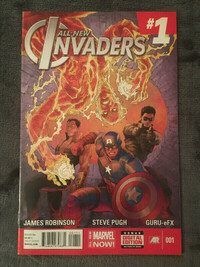 All New Invaders #1 - Marvel Comics - 2014 - Comic Book VF/NM.